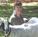 Kathy and Goat